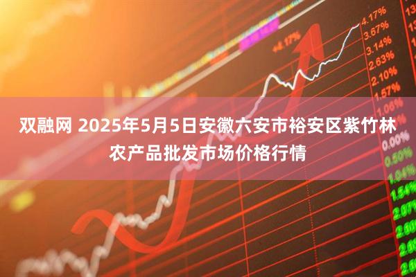 双融网 2025年5月5日安徽六安市裕安区紫竹林农产品批发市场价格行情