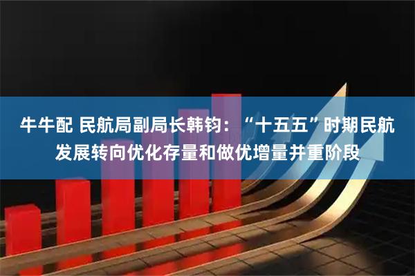 牛牛配 民航局副局长韩钧：“十五五”时期民航发展转向优化存量和做优增量并重阶段